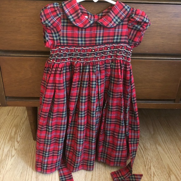 2T Laura Ashley plaid holiday dress - Picture 1 of 2